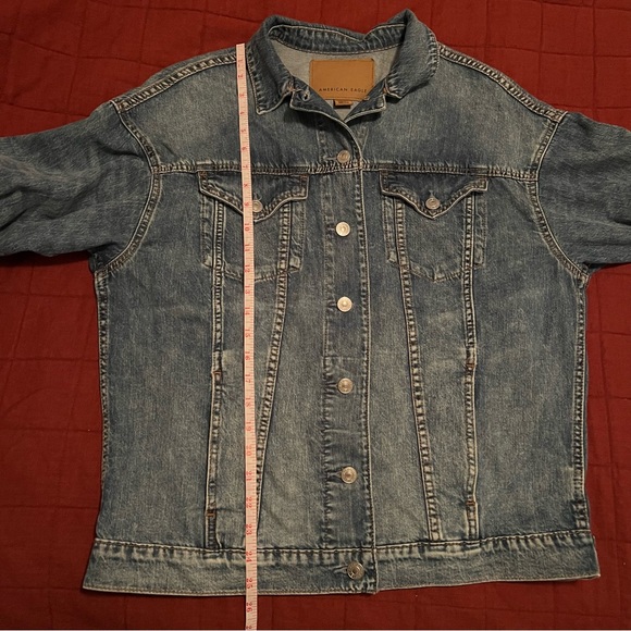 American Eagle Oversized Denim Jacket - Picture 8 of 11